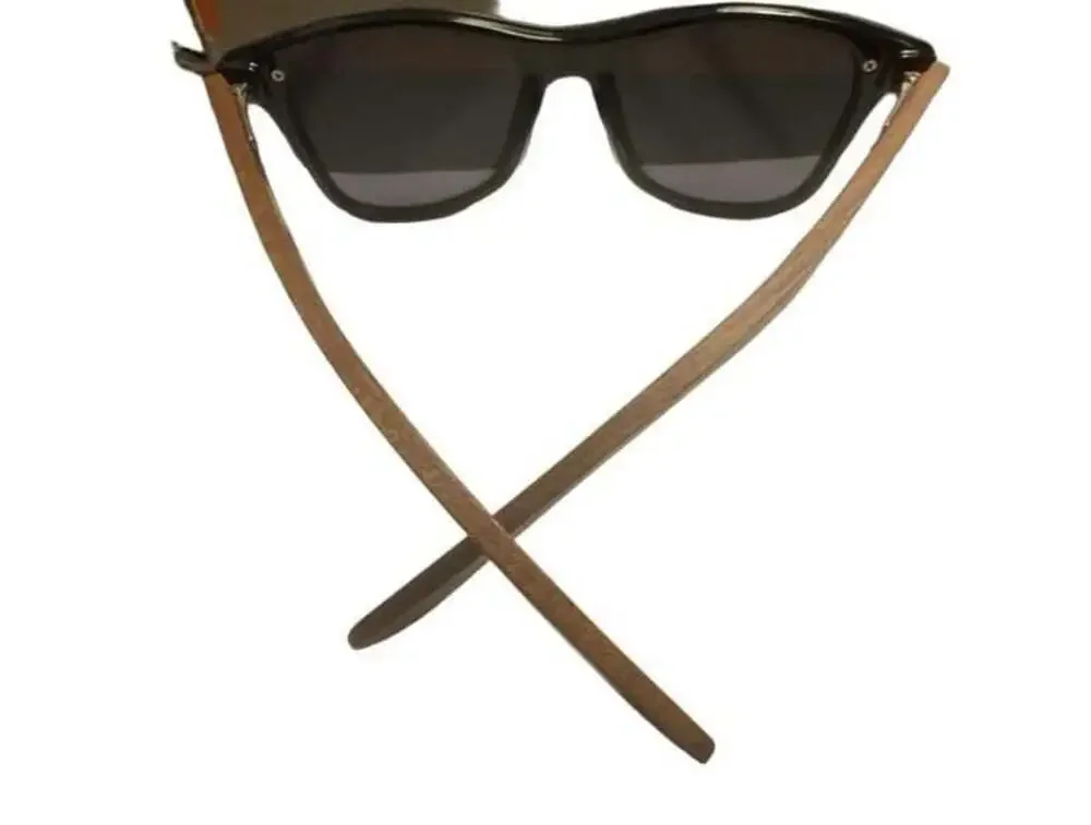 Dreamland Polarized Wooden Arm Sunglasses
